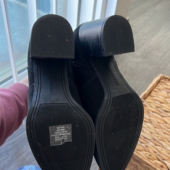 Express Suede Bootie - Picture 2 of 3